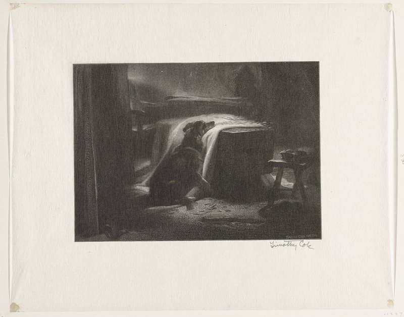 The Shepherd's Chief Mourner, Timothy Cole, 1901