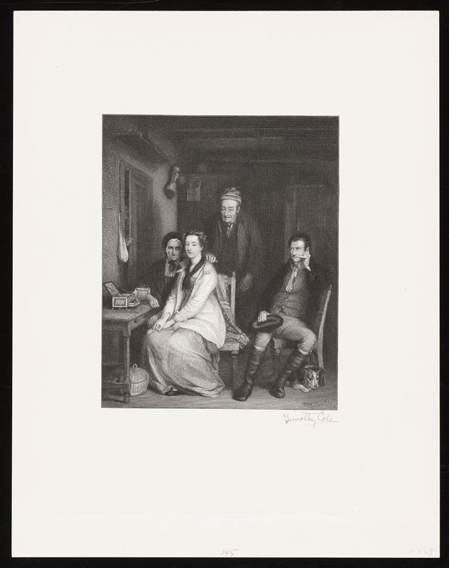 The Refusal, Timothy Cole, 1900