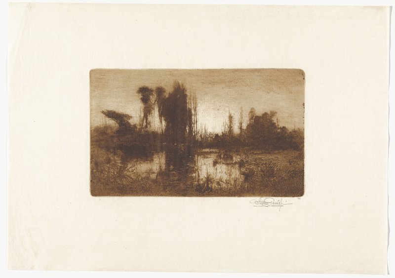 A Florida Swamp, Stephen Parrish, 19th century