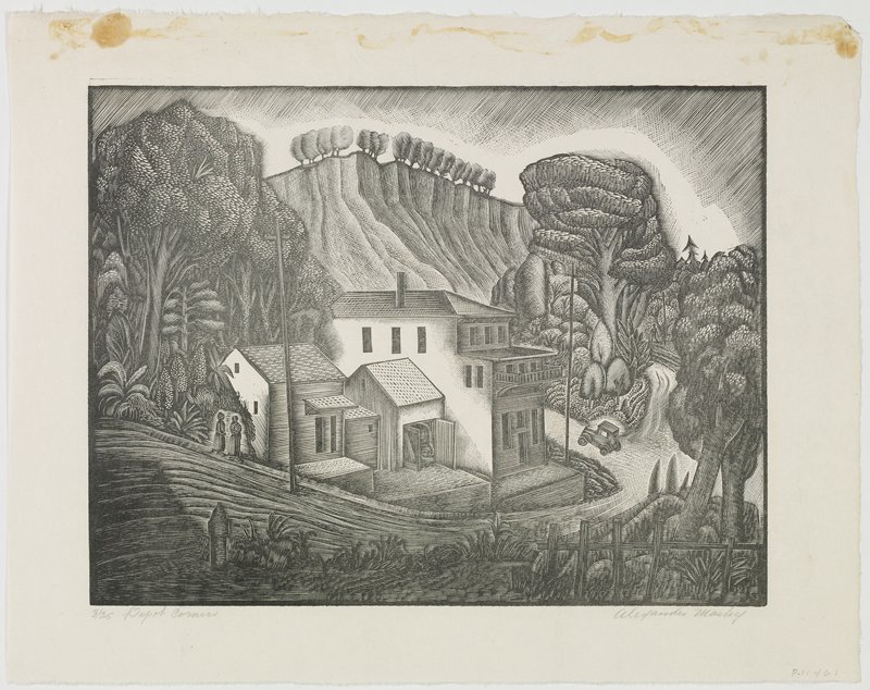 Depot Corners, Alexander Masley, 1932