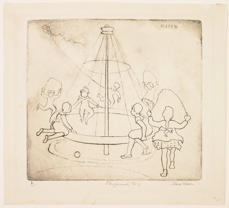 Playground II, Clara Gardner Mairs, 20th century