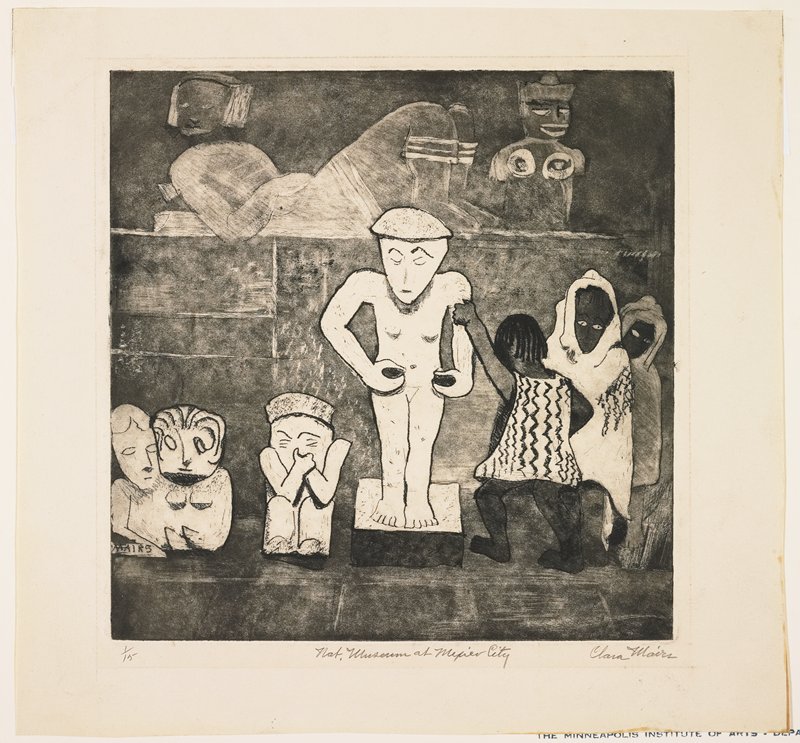 National Museum at Mexico City, Clara Gardner Mairs, 20th century