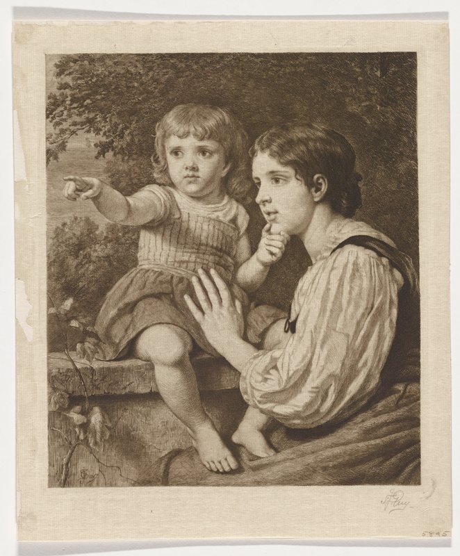 Look Mama!, Joseph Seymour Guy, 19th century