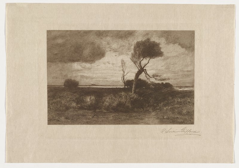Near the Coast, Robert Swain Gifford, XIX век