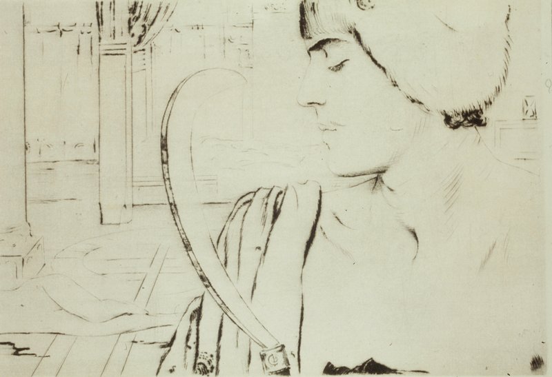 Sire Hallwyn, Fernand Khnopff, 19th century
