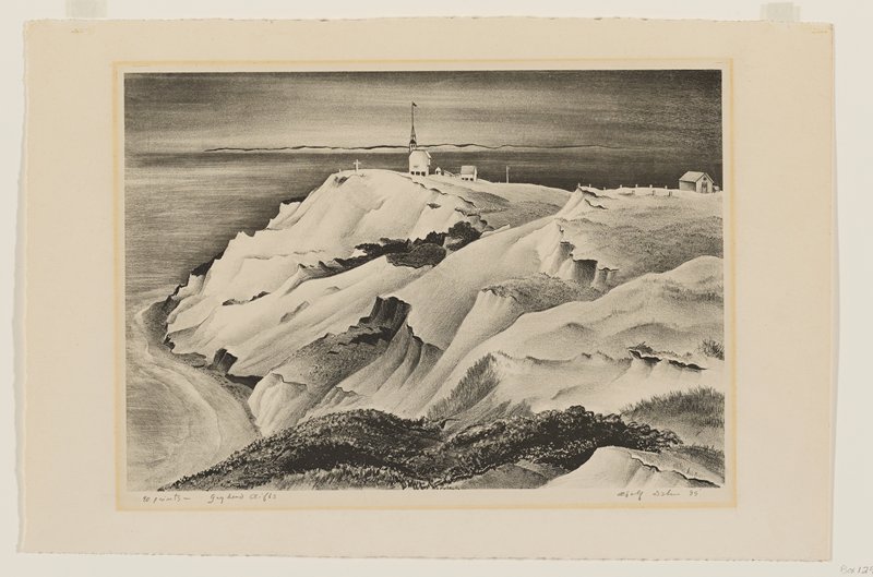 Gayhead Cliffs, Adolf Dehn, 1935