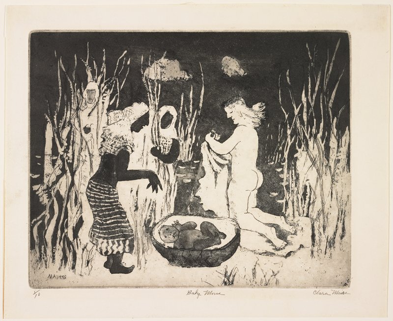 Baby Moses, Clara Gardner Mairs, c. 1930