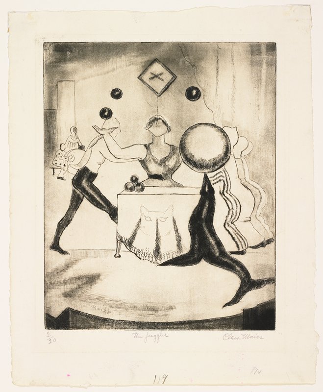 The Juggler, Clara Gardner Mairs, c. 1930