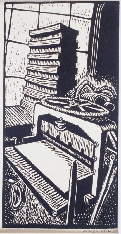 Paper Cutter, Wanda Gág, 1929