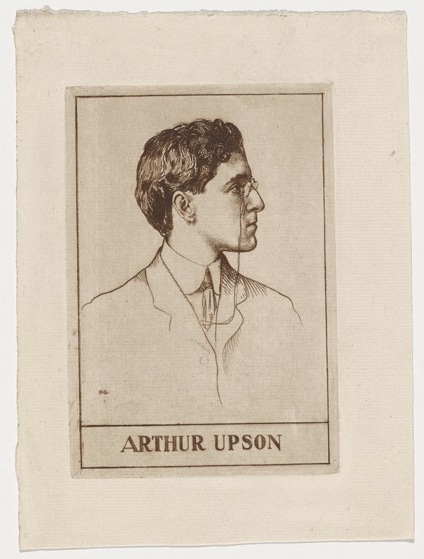Portrait of Arthur Upson, Percy A. Grassby, 20th century