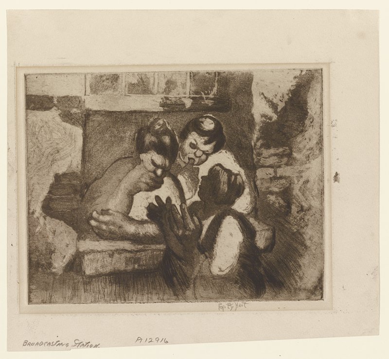Broadcasting Station, George Overby Pop Hart, 1926