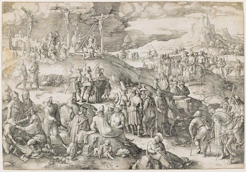 Golgotha, Lucas van Leyden, 1517