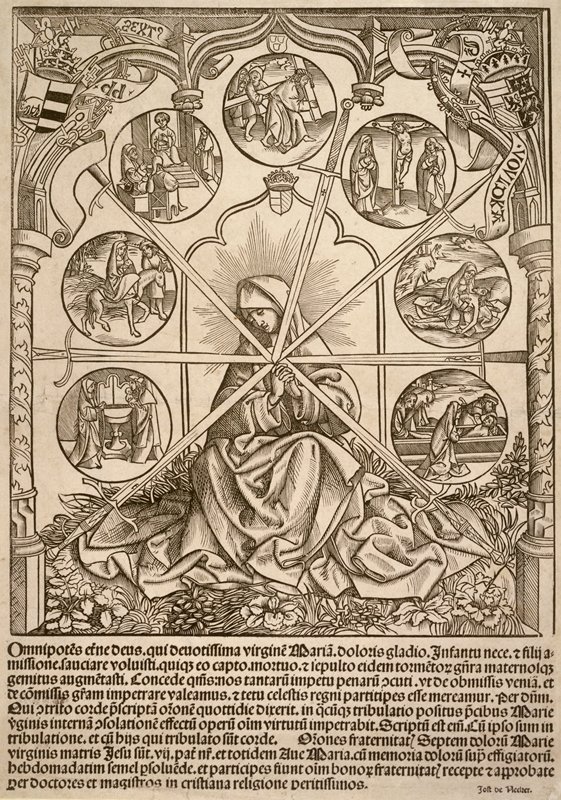 Mater Dolorosa, Jöst de Necker, c. 1503