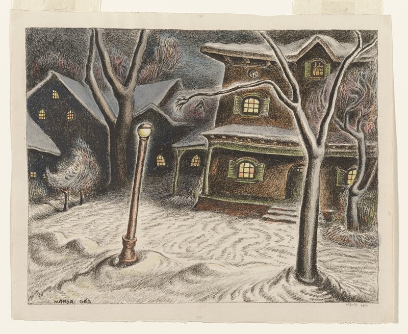 Winter Twilight, Wanda Gág, 1927