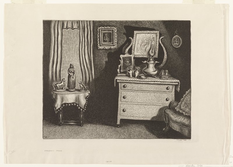Grandma's Parlor, Wanda Gág, 1930
