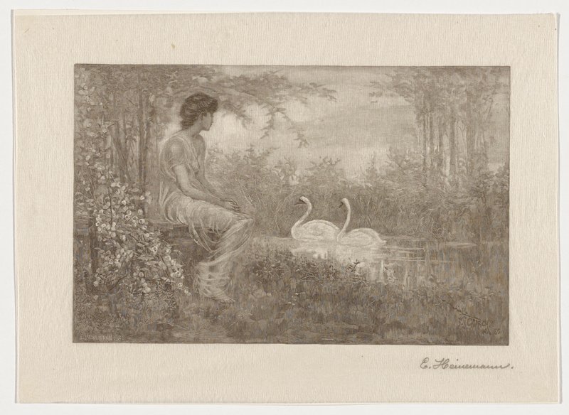 A Spring Idyl, E. Heinemann, 19th century