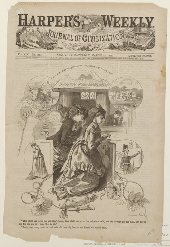 The Tenth Commandment, Winslow Homer, 1870