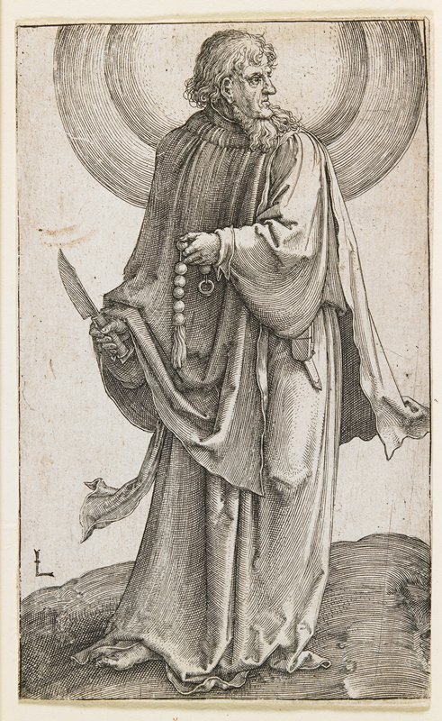 St. Bartholomew, Lucas van Leyden, 1510