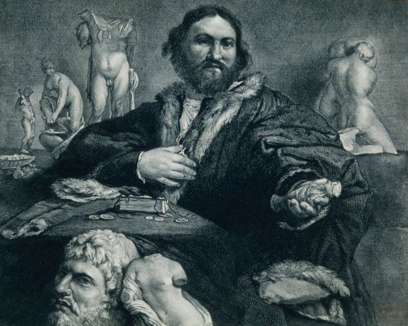 The Antiquary, Cornelis Visscher, 17th century