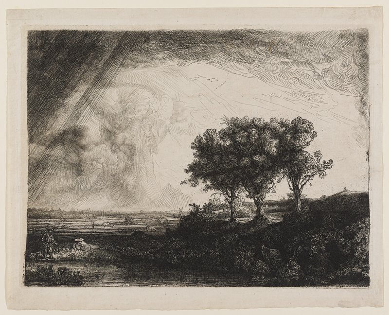 The Three Trees, James Bretherton, 18th century