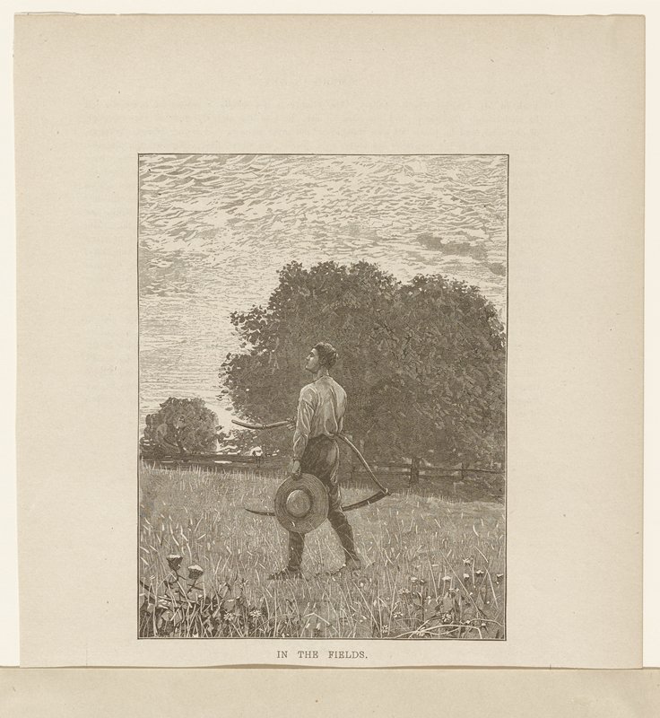 In the Fields, Winslow Homer, 1878