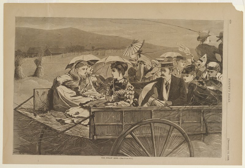 The Straw Ride, Winslow Homer, 1869