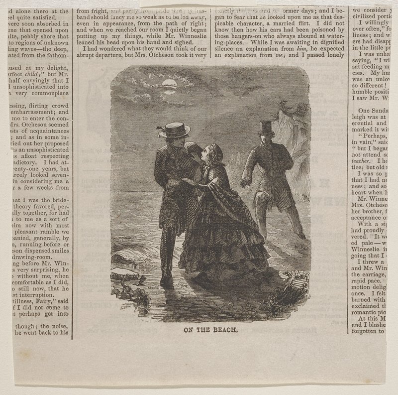 On the Beach, Winslow Homer, 1860