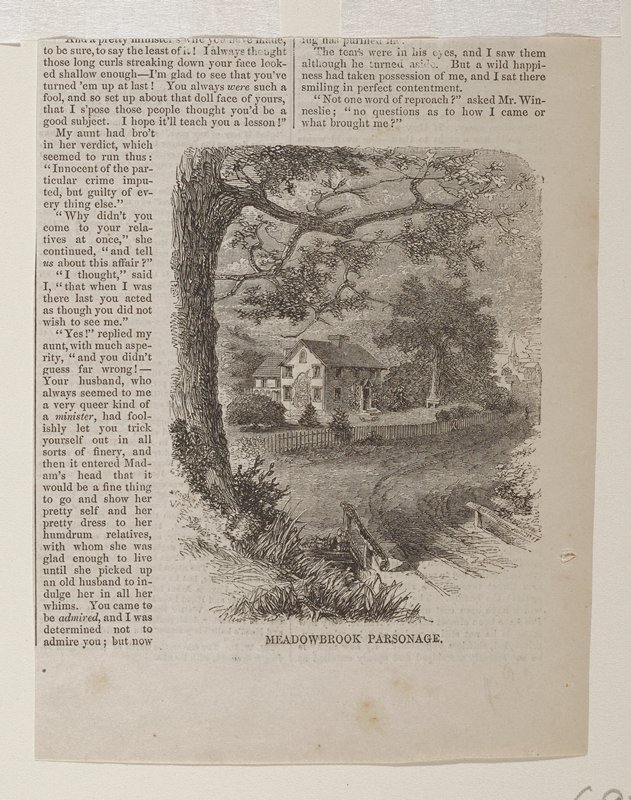 Meadowbrook Parsonage, Winslow Homer, 1860