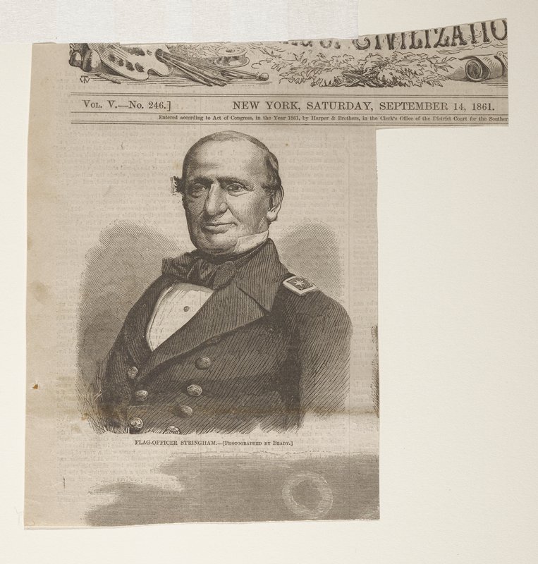 Flag Officer Stringham, Winslow Homer, 1861