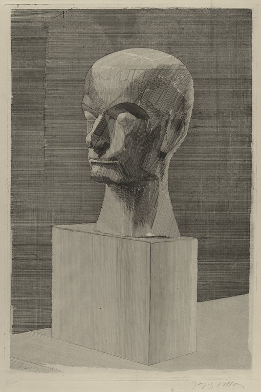 Baudelaire (au socle), Jacques Villon, 1920
