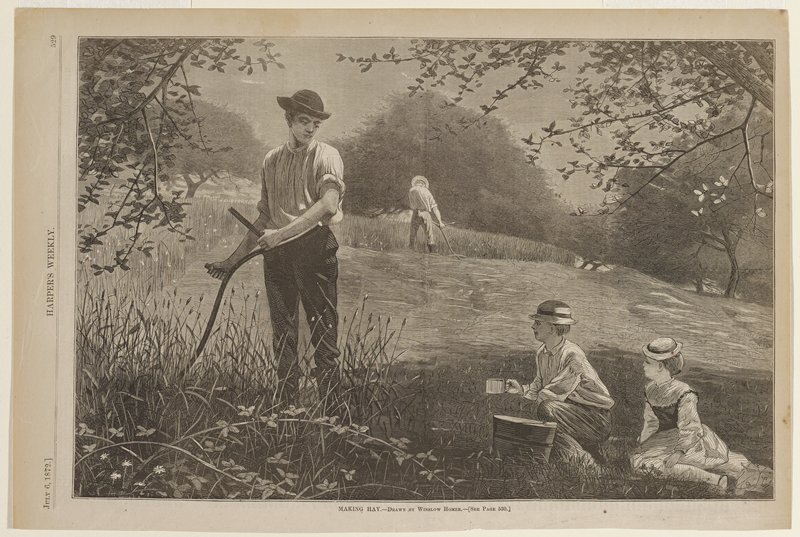 Making Hay, Winslow Homer, 1872