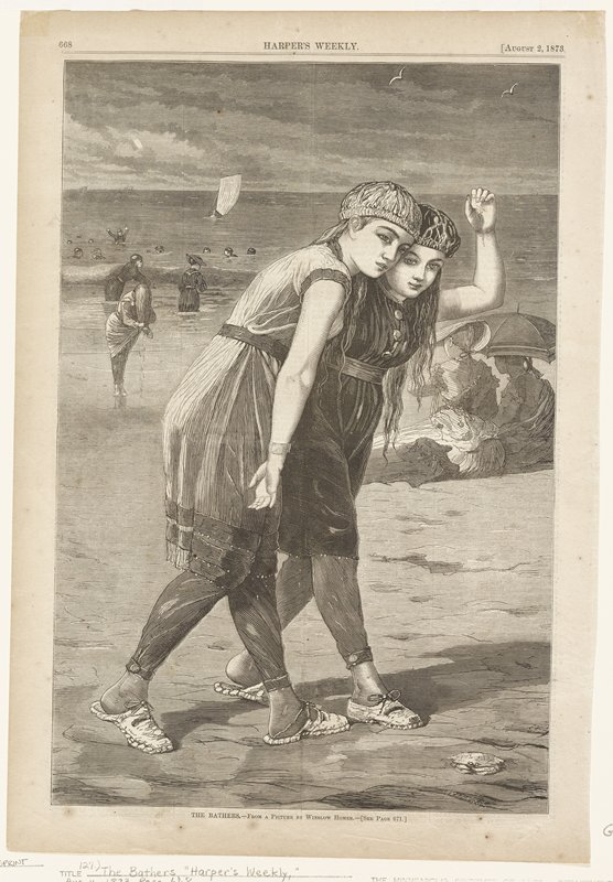 The Bathers, Winslow Homer, 1873