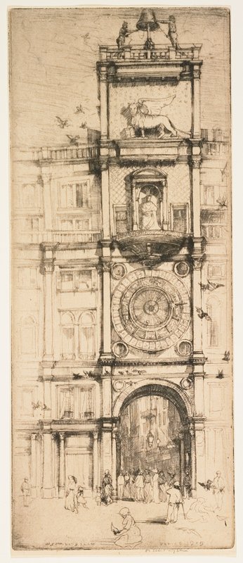 The Clock Tower, Donald Shaw MacLaughlan, 1909