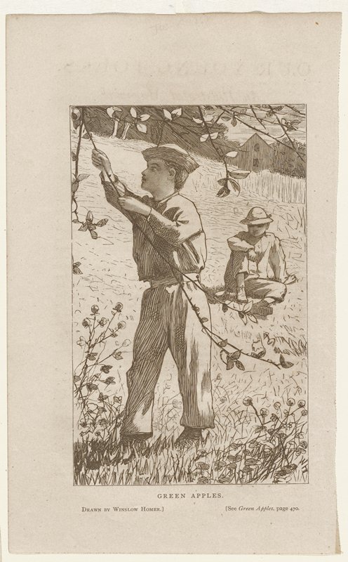 Green Apples, Winslow Homer, 1868