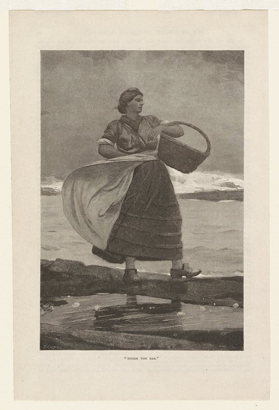 Inside the Bar, Winslow Homer, 1883