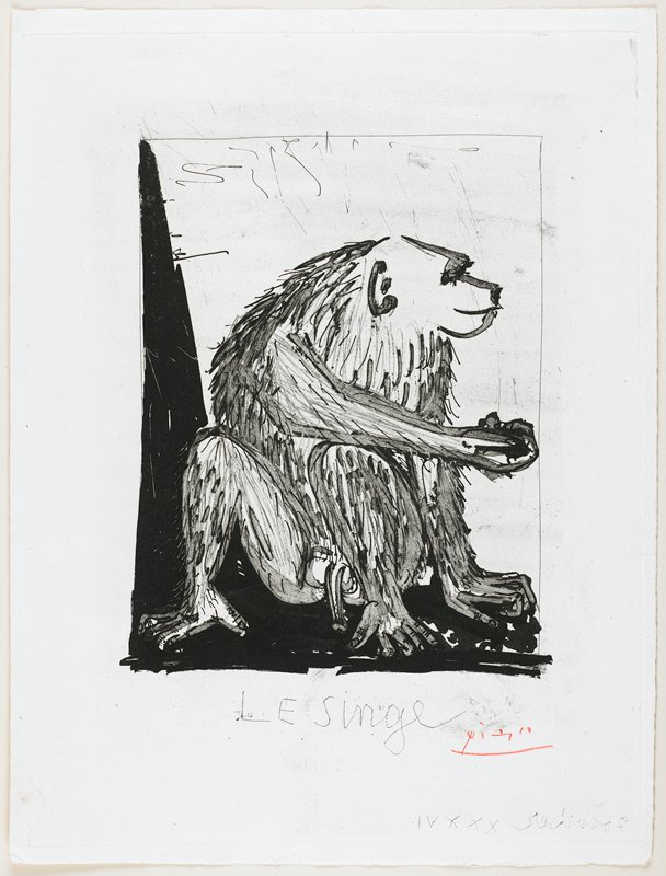 Le Singe by Pablo Picasso