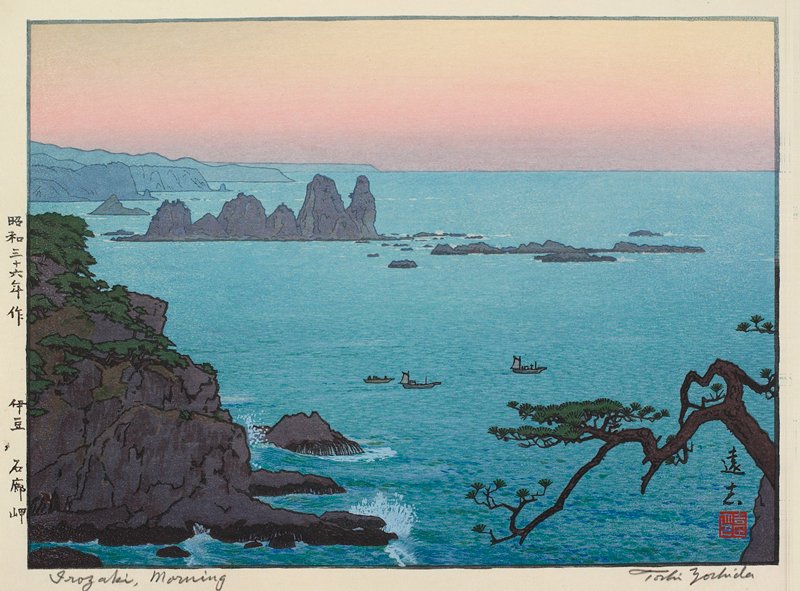 Irōzaki—Morning, Yoshida Tōshi, 1961