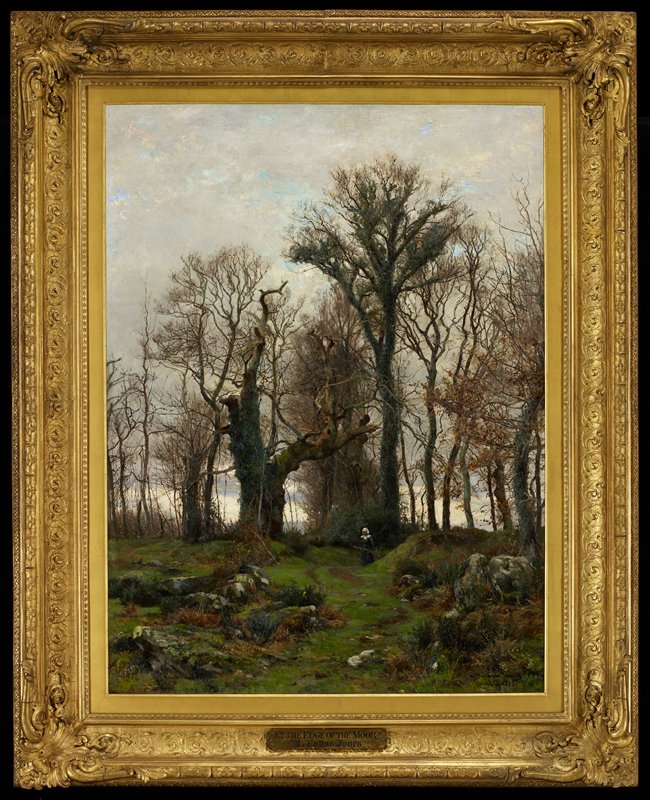 Edge of the Moor, Brittany, Hugh Bolton Jones, 1877