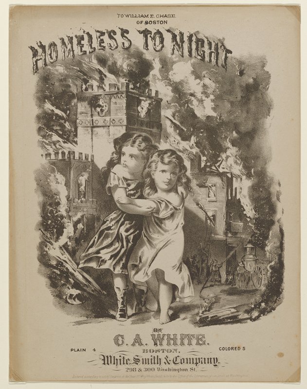 Homeless Tonight, J. H. Bufford's Sons, Boston, 1874