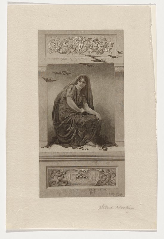 Autumn, Robert Hoskin, 19th century