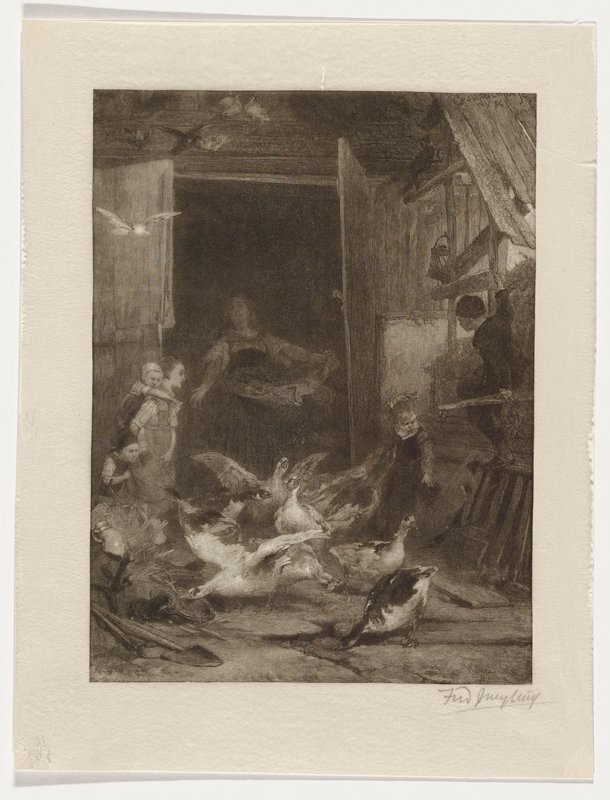 Good Morning!, Frederick Juengling, 1885