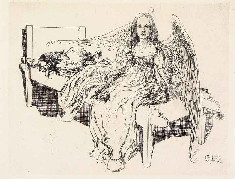 Der Schutz engel, Carl Larsson, 1905