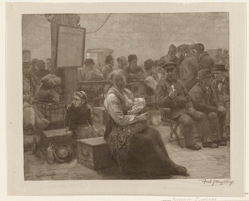 In the Land of Promise, Frederick Juengling, 1886