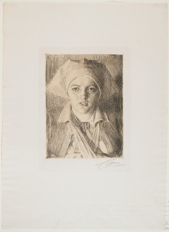 Gulli II, Anders Zorn, 1918
