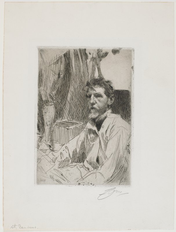 Augustus Saint-Gaudens, Anders Zorn, 1897