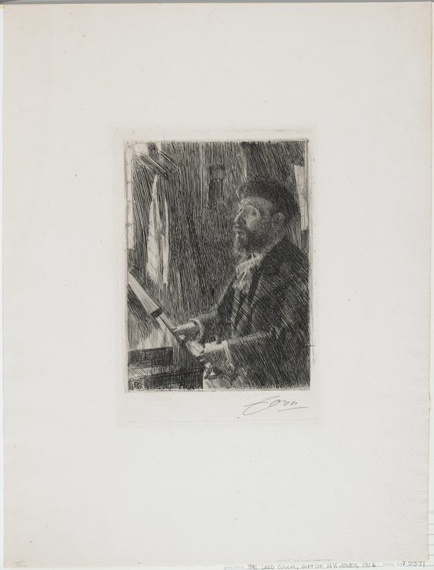 J. B. Faure, Anders Zorn, 1891