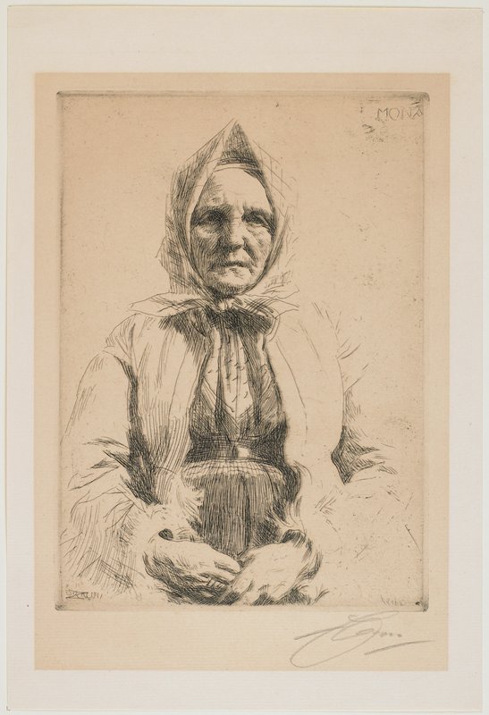 Mona, Anders Zorn, 1911