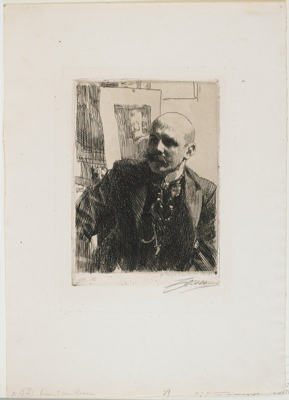 Georg von Rosen, Anders Zorn, 1893