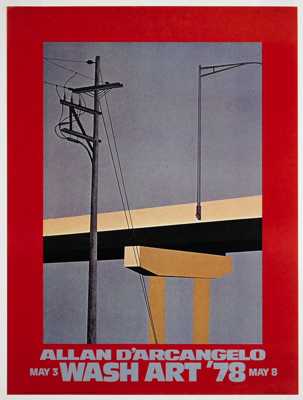 Allan D'Arcangelo: Wash Art '78 by Allan D'Arcangelo