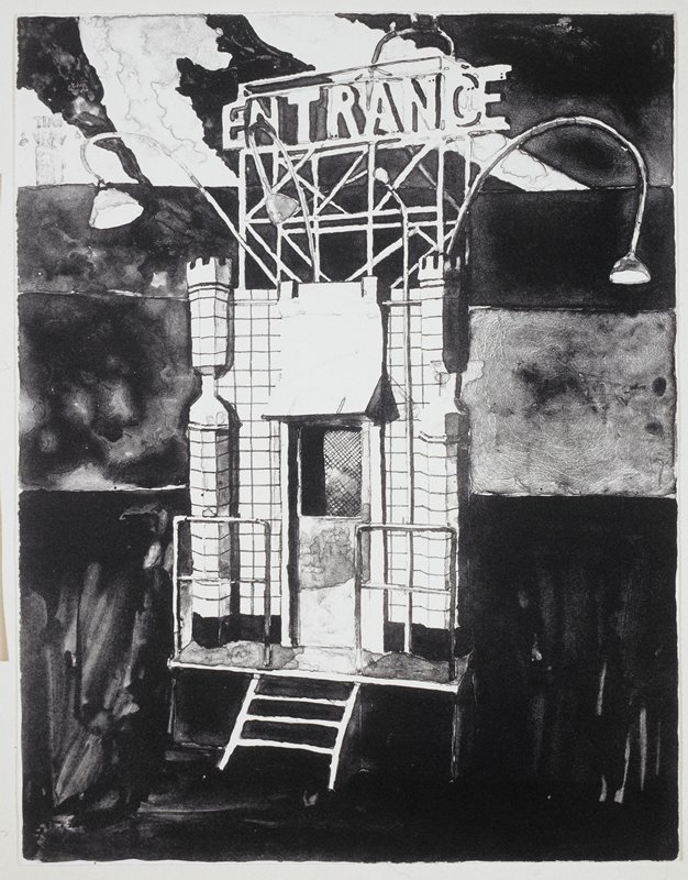 Mad River Tunnel: Entrance and Exit, Donna Dennis, 1985